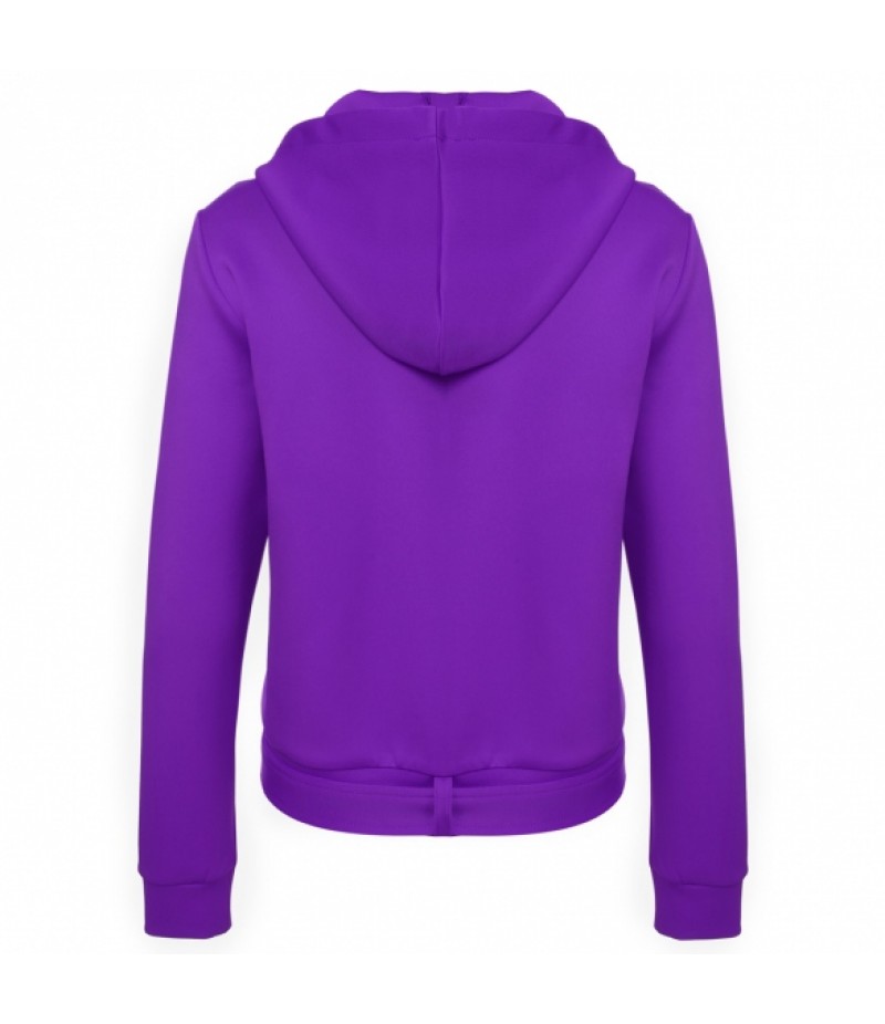 Meaneor WomenCasual Hooded Long Sleeve Solid Zip-up Hoodie Jacket